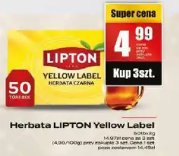 Supeco Herbata Lipton Yellow Label oferta