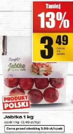 Supeco Jabłka różne rodzaje oferta
