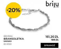 Briju Briju Bransoletka Srebro oferta