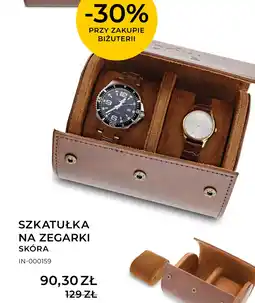 Briju Szkatułka na zegarki skóra oferta