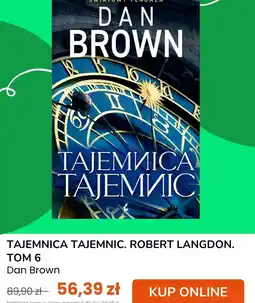 taniaksiazka.pl Dan Brown Tajemnica Tajemnic oferta
