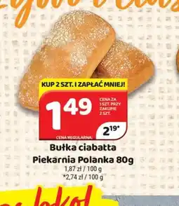 Delfin Piekarnia Polanka Bułka ciabatta oferta