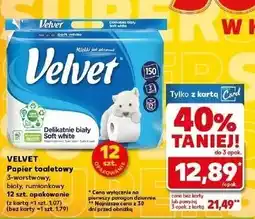 Kaufland Papier toaletowy rumianek Velvet oferta