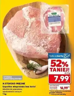 Kaufland Łopatka wieprzowa bez kości Stoisko Mięsne oferta