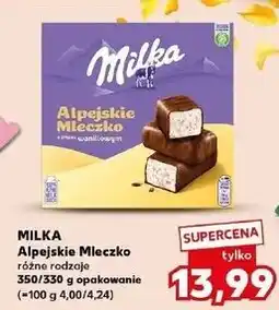 Kaufland Czekoladki waniliowe Milka Alpejskie Mleczko oferta