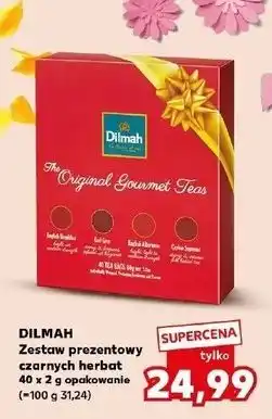 Kaufland Zestaw herbat the original gourmet teas Dilmah oferta