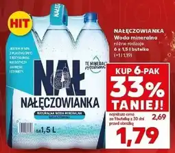 Kaufland Woda niegazowana Nałęczowianka oferta