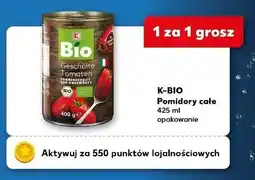 Kaufland Pomidory całe K-Classic Bio oferta