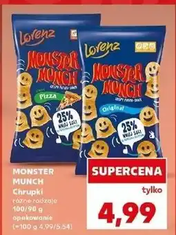 Kaufland Chrupki pizza Lorenz Monster Munch oferta