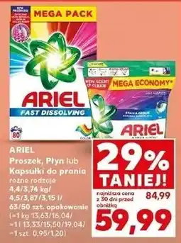 Kaufland Kapsułki do prania color Ariel All In 1 oferta