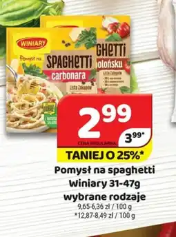 Delfin Winiary Pomysł na spaghetti oferta