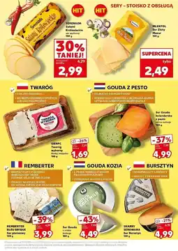 Kaufland Ser żółty Serenada Salami Królewskie oferta