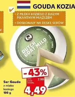 Kaufland Ser gouda kozia oferta