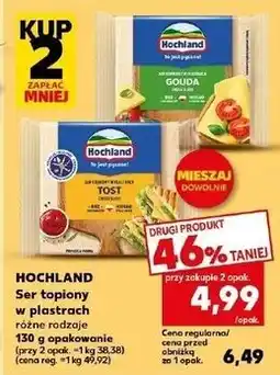 Kaufland Ser topiony gouda Hochland oferta