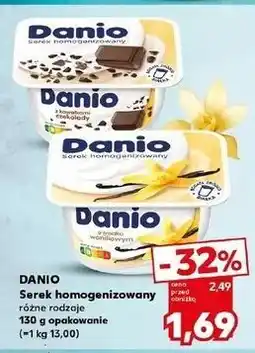 Kaufland Serek z kawałkami czekolady Danone Danio oferta
