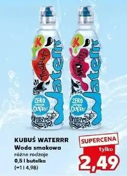 Kaufland Woda malinowa Kubuś Waterrr oferta