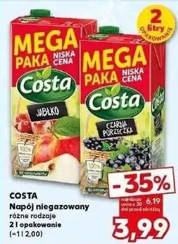 Kaufland Napój jabłko Costa oferta