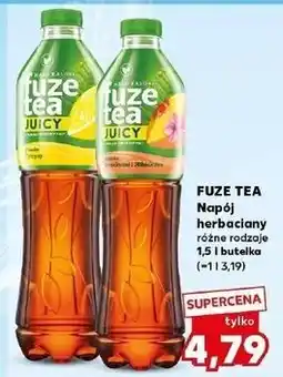 Kaufland Napój black ice tea lemon lemongrass Fuzetea oferta