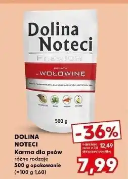 Kaufland Karma dla psa bogata w wołowinę Dolina Noteci Piper oferta