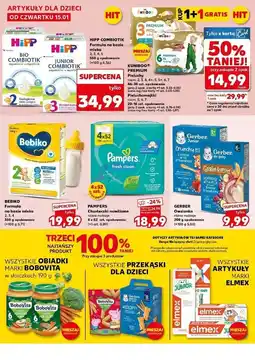 Kaufland Pieluchomajtki xxl 7 Kuniboo oferta