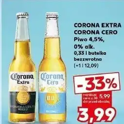 Kaufland Piwo Corona Cero oferta