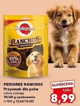 Kaufland Przysmak dla psa originals wołowina Pedigree Ranchos oferta