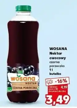 Kaufland Nektar czarna porzeczka Wosana oferta