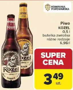 Carrefour Piwo KOZEL oferta