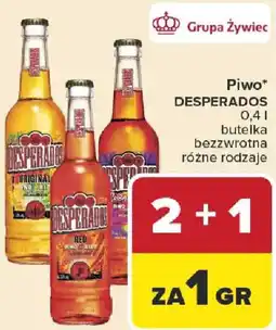 Carrefour Piwo DESPERADOS oferta