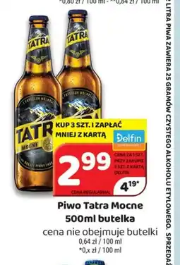 Delfin Piwo Tatra Mocne oferta