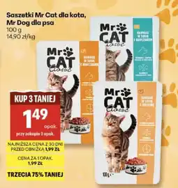 Delikatesy Centrum Saszetki Mr Cat dla kota, Mr Dog dla psa oferta