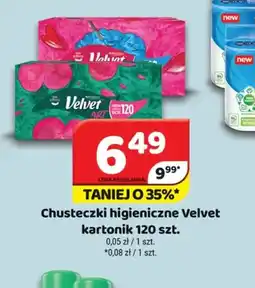 Delfin Velvet chusteczki higieniczne oferta