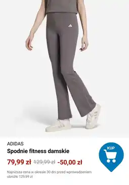 Decathlon ADIDAS Spodnie fitness damskie oferta