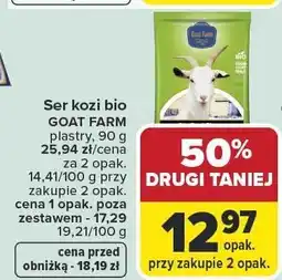 Carrefour Market Serek do smarowania wegański 140g różne rodzaje oferta