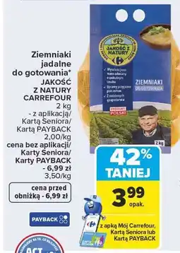 Carrefour Ziemniaki jadalne do zup i sałatek oferta