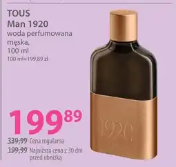Hebe Woda perfumowana męska tous oferta