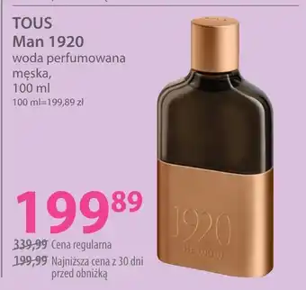 Woda perfumowana męska tous