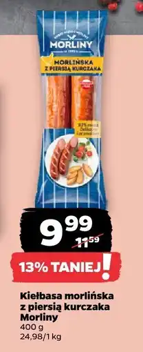 Netto Kiełbasa morlińska z piersią kurczaka oferta