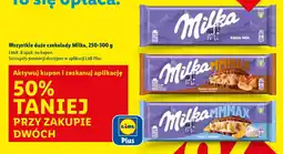 Lidl Milka duża czekolada oferta