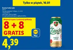 Lidl Žatecký Světlý ležák oferta