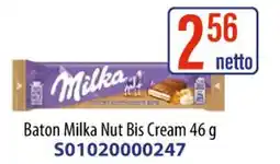 AT Milka Baton Nut Bis Cream oferta