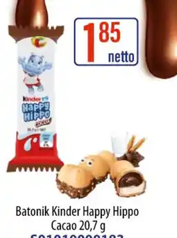 AT Batonik Kinder Happy Hippo oferta