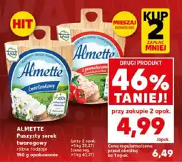 Kaufland Puszysty serek twarogowy różne rodzaje oferta