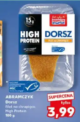 Kaufland Dorsz filet na chrupiacu, High Protein oferta