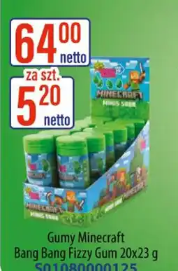 AT Minecraft Gumy Bang Bang Fizzy Gum oferta
