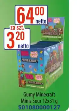 AT Gumy Minecraft Minis Sour oferta