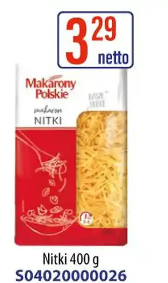 AT Makarony Polskie Nitki oferta