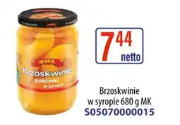 AT Brzoskwinie w syropie oferta