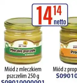 AT Miód z mleczkiem pszczelim oferta