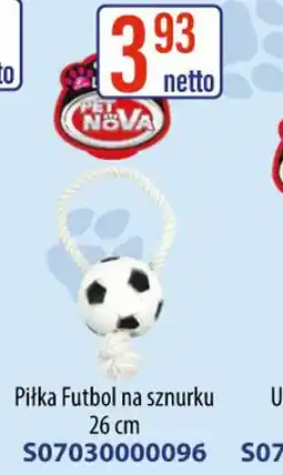 AT PET NOVA Piłka Futbol na sznurku oferta